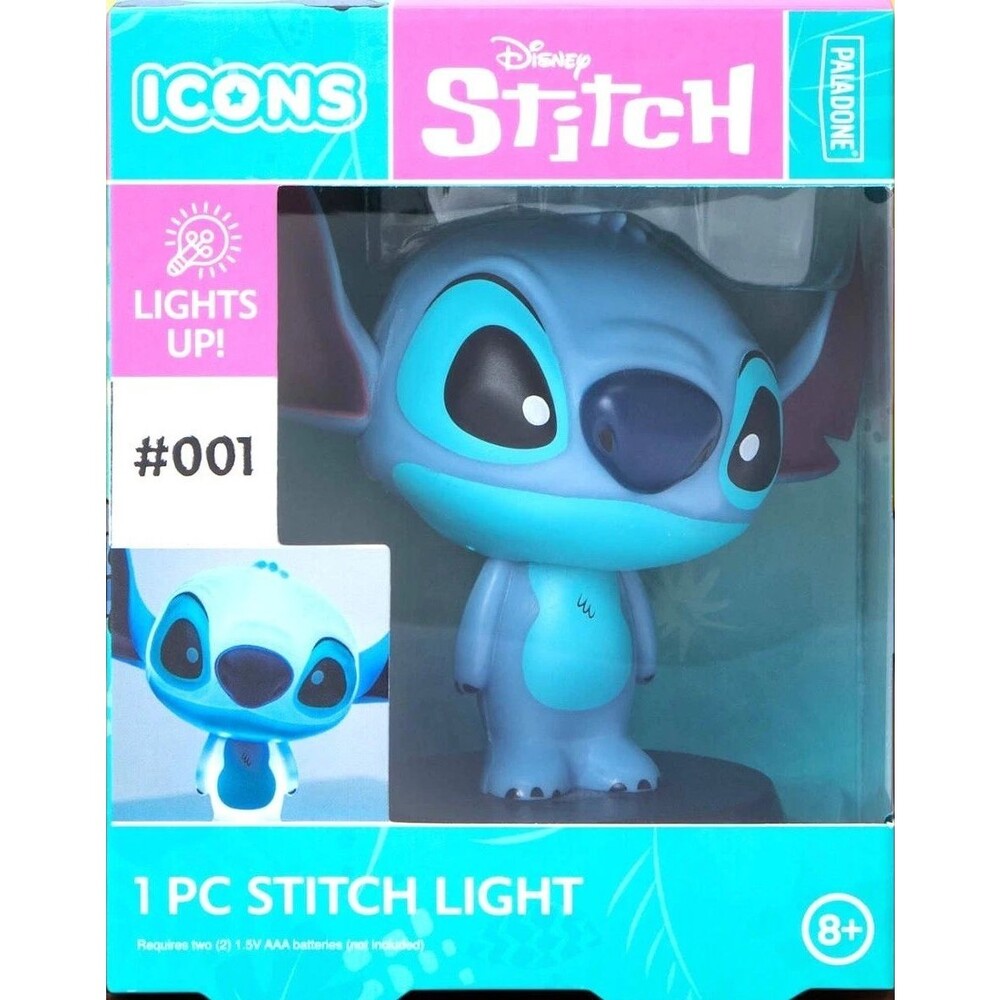 Disney Stitch Lilo & Stitch Icons 5" Paladone Light Lamp Night Light NEW in Box
